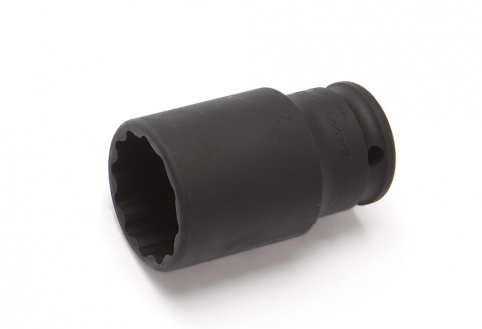 662234 — Головка ударная двенадцатигранная удлиннная 34 мм 1/2 ДЕЛО ТЕХНИКИ