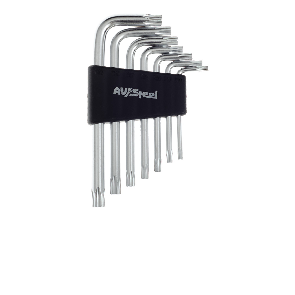 AV367107 — Набор ключей Г-образных TORX T10-T40 7 предм. AV STEEL