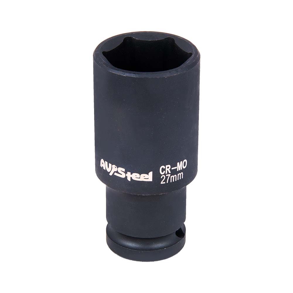 AV720127 — Головка ударная шестигранная удлиненная AV STEEL