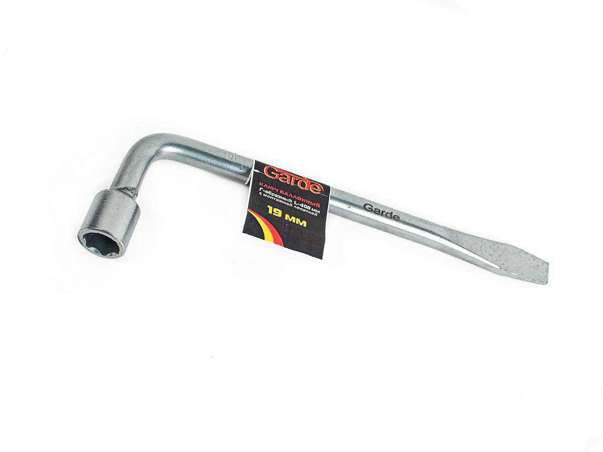 KB1904 — Ключ баллонный 19 GARDE L400мм с лопаткой KB1904 GARDE