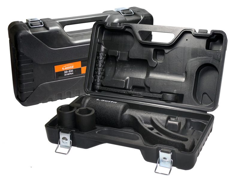 LA510704 — Ключ балонный, роторный с подшипникоммаксимальный крутящий момент (NM) 5200, предаточное отношение 1:68, длина 360 мм LAVITA