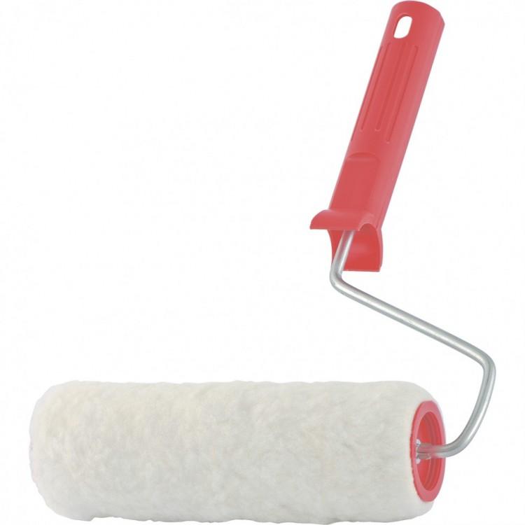 80161 — Валик "Натуральный мех", в сборе, 100 мм, D – 48 мм, D ручки – 6 мм, крепление шплинтом СИБРТЕХ