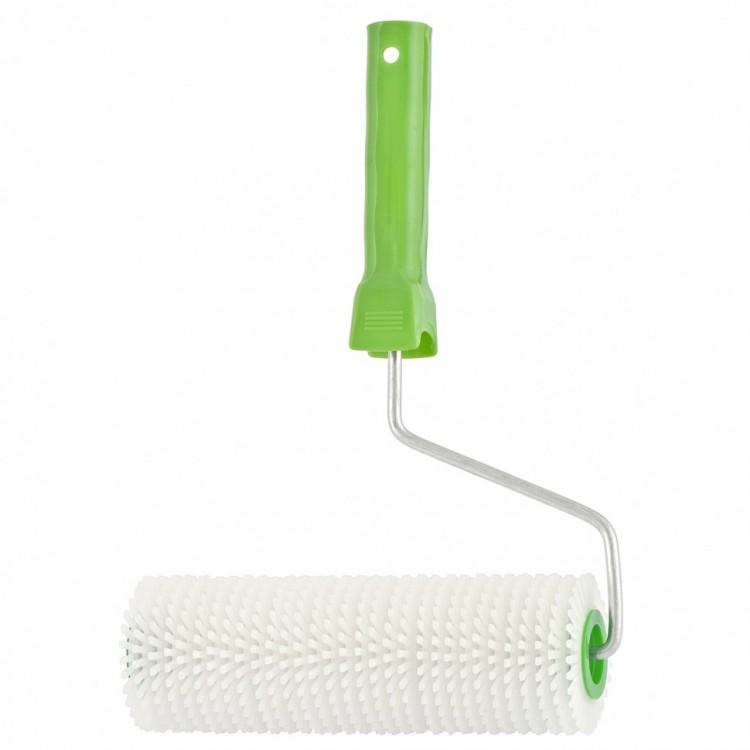 81100 — Валик игольчатый для наливных полов с ручкой, 200 мм СИБРТЕХ