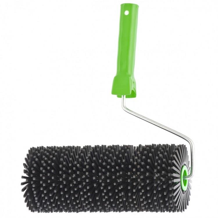 81105 — Валик игольчатый по бетону с ручкой, 240 мм СИБРТЕХ