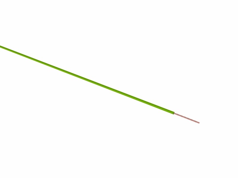 16513 — Провод монтажный  ПГВА 1х0.50 мм зеленый (цена за 1 м) REXANT 01-6513 REXANT