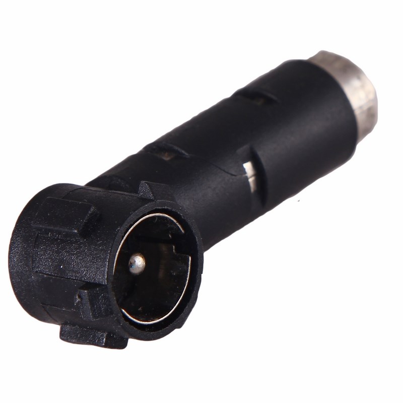 160431 — Переходник  TV  шт европа  гн азия  угловой  пластик  тип1  REXANT REXANT