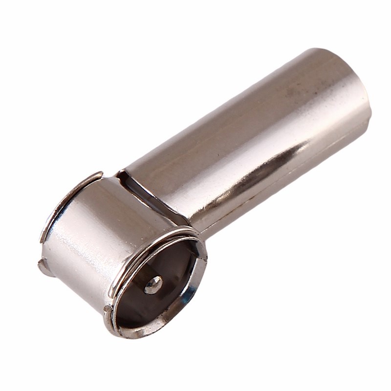 160433 — Переходник автоантенны, штекер Европа - гнездо Азия, угловой REXANT REXANT