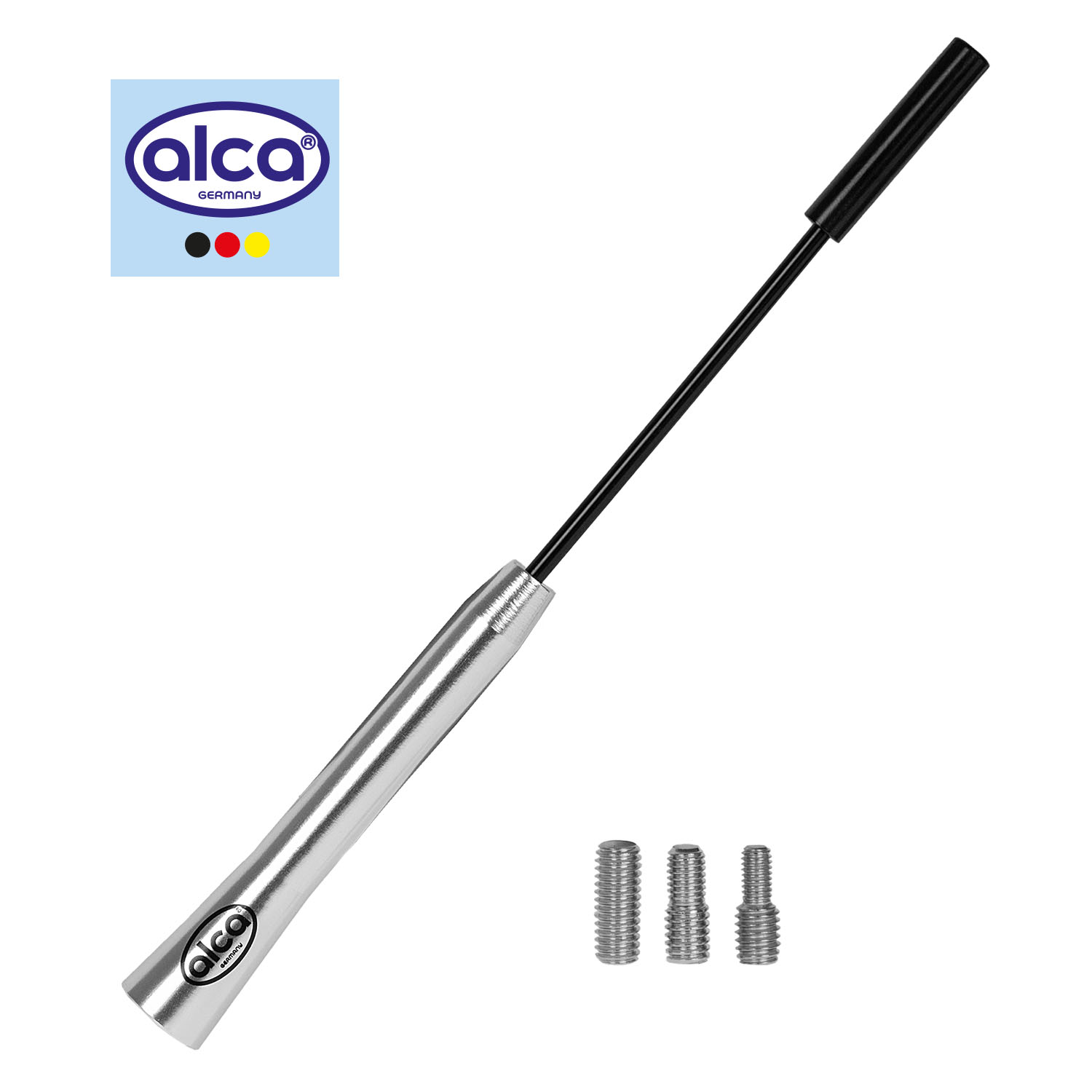 537150 — Антенна запасной стержень 27см серебристый (ALCA) ALCA