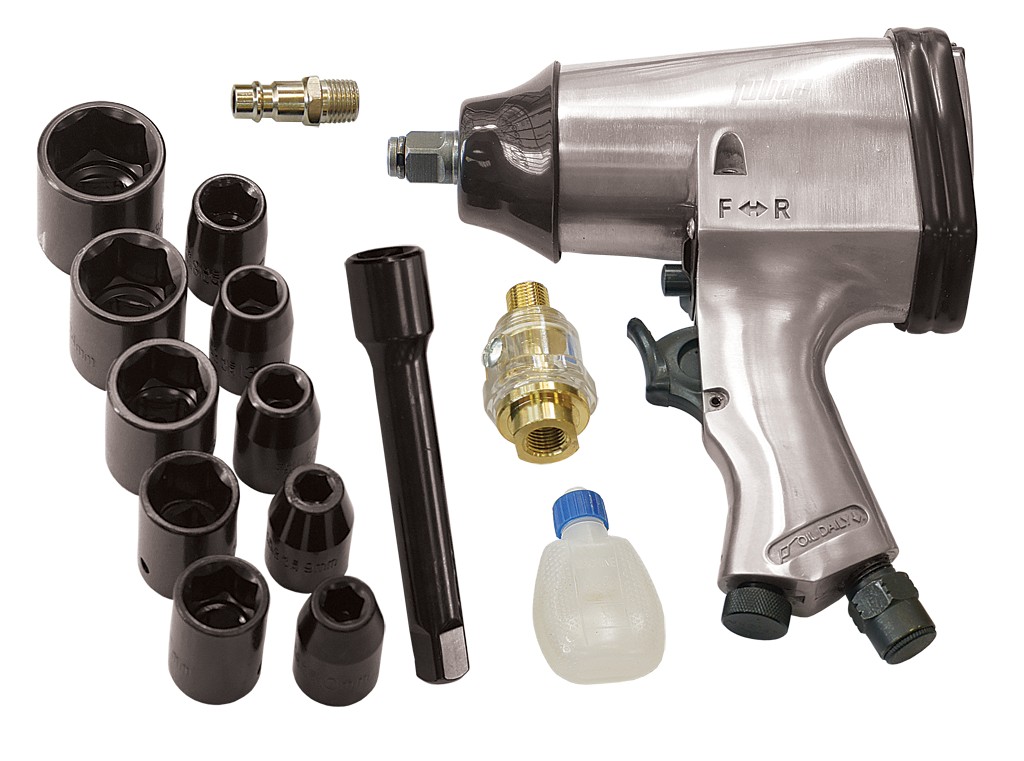 100102 — FUBAG пневмогайковерт PWS158/312 (623л/мин_312н/м_6.3бар_1/2') + набор_кейс FUBAG