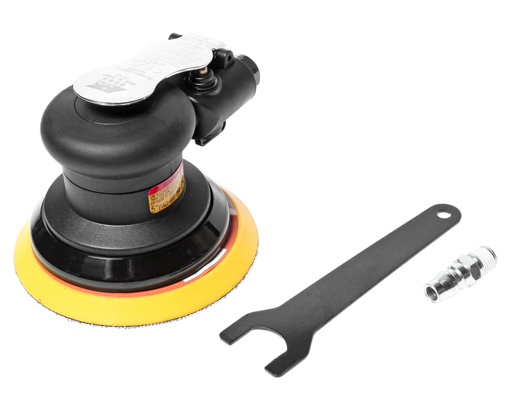 JTC5053 — Машинка полировальная пневматическая орбитальная 10000 обмин 90PSI диск 5 без отверстия масса 069кг орбита 5мм JTC 1 JTC