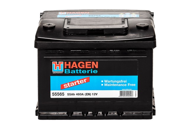 55565 — Аккумулятор(емкость А/Ч55) HAGEN