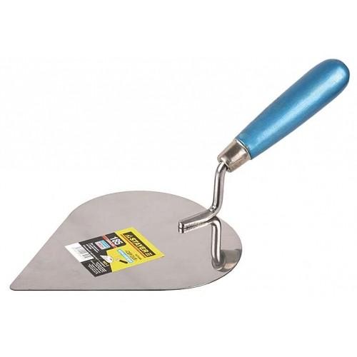 08313 — Кельма STAYER PROFI  сердце  нержавеющее полотно  деревянная рукоятка STAYER