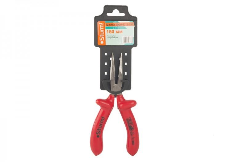 1020033150 — STURM тонкогубцы с диэлектрическими ручками 1000 в 1020033150 STURM