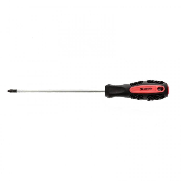12246 — Отвертка Anti-Slip, PH1х150 мм, CrV, 2к рукоятка MATRIX