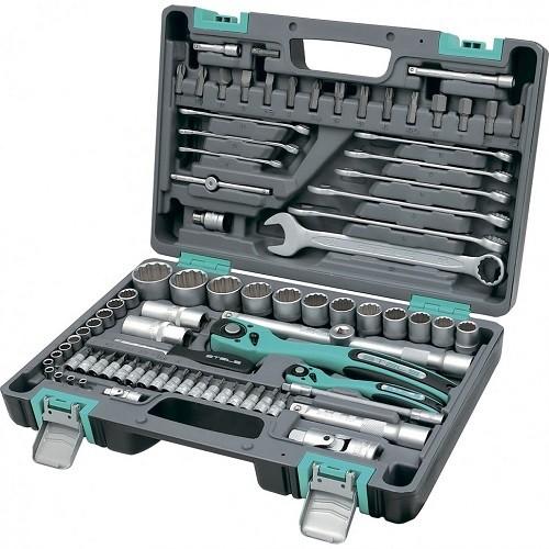 14117 — Набор инструментов 82 предмета, 12 гранные головки STELS