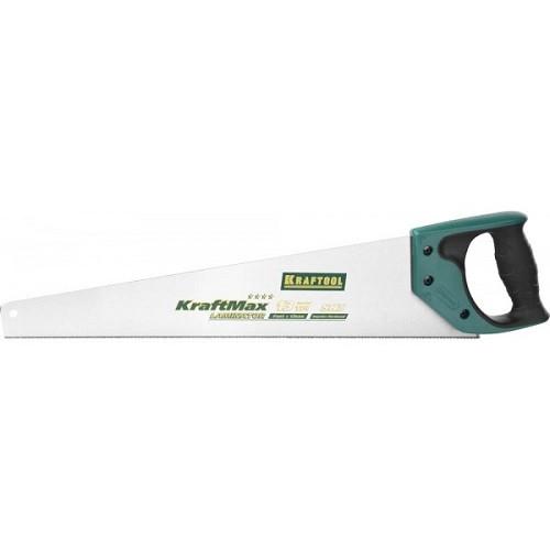 1522550 — Ножовка для точного реза KRAFTMAX LAMINATOR 500 мм  13 TPI универсальный зуб  KRAFTOOL KRAFTOOL
