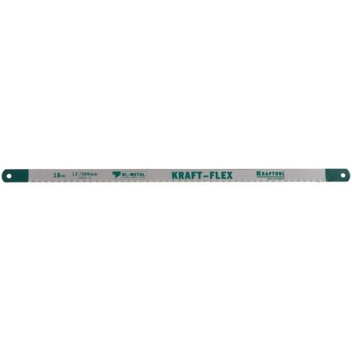 1594218S2 — Полотно KRAFTOOL KRAFTFLEX по металлу  BIMETAL  18TPI  300 мм  2 шт KRAFTOOL