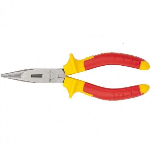 17101 — Длинногубцы прямые Insulated, 160мм, двухкомпонентные рукоятки MATRIX