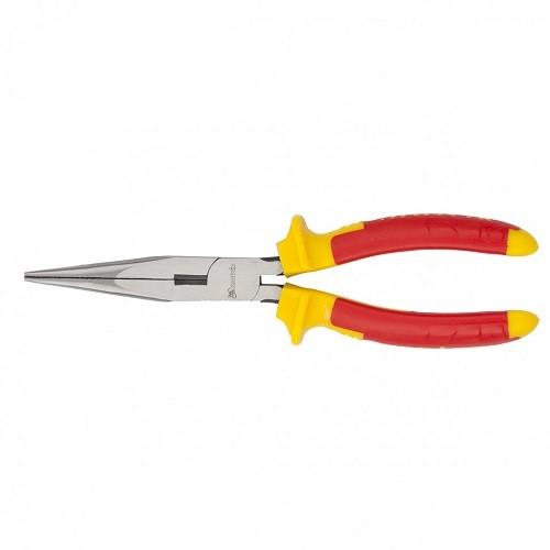 17103 — Длинногубцы прямые Insulated, 200мм, двухкомпонентные рукоятки MATRIX