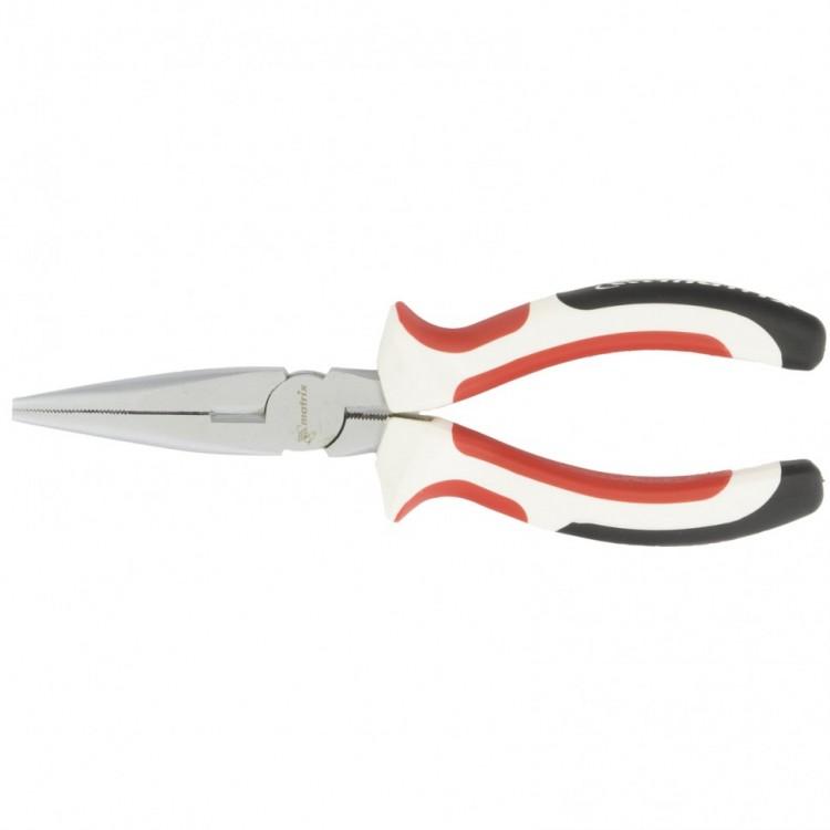 17188 — Длинногубцыммпрямыеникелированныетрехкомпонентныерукоятки MATRIX