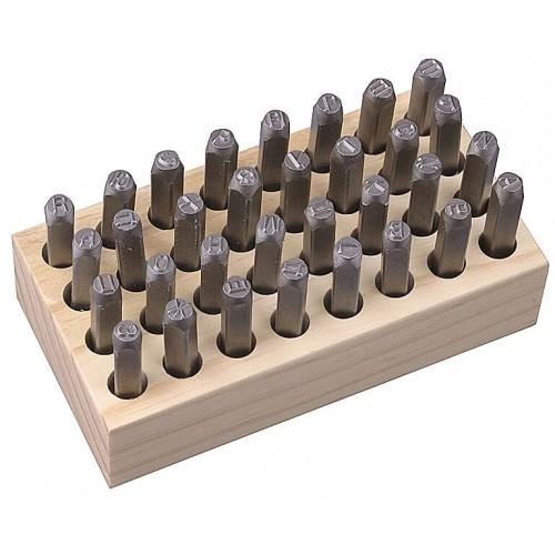 2150306Z01 — Клейма зубр буквенные кириллица  шрифт 6мм ЗУБР