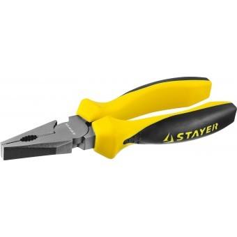 22027116Z02 — Плоскогубцы комбинированные STAYER PROTECH  эксцентриковое расположение шарнира  160мм STAYER