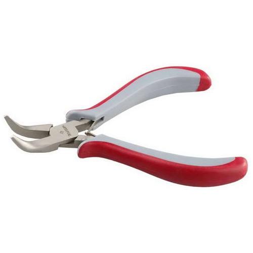 221704 — Тонкогубцы изогнутые зубр мастер мини  120мм ЗУБР