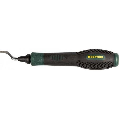 23440 — Гратосниматель KRAFTOOL для зачистки граней труб и листов из нерж. стали  меди  пластика  универс  сменное лезвие KRAFTOOL