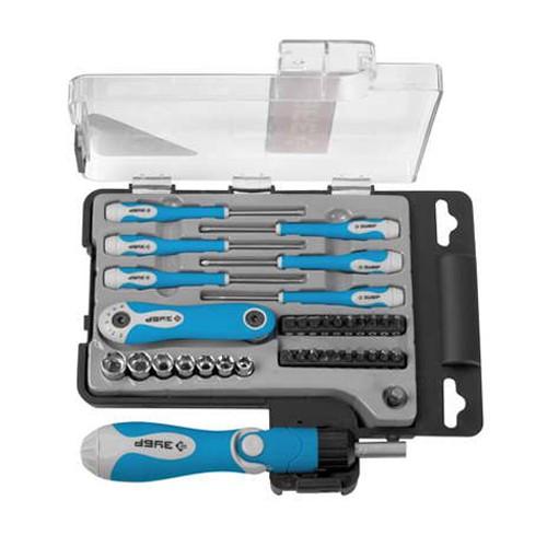 25293H41 — Набор зубр инструмент эксперт для слесарных и точных работ  отвертки  насадки  имбус.ключи  в пласт.боксе  41пред. ЗУБР