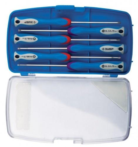 25658H6 — TX6 набор отверток для точных работ 6 предм.  зубр ЗУБР