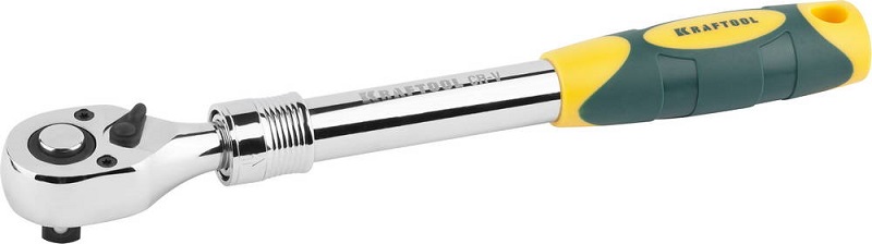 2779812 — Трещотка для орцовых головок елескопическая с сталь зу KRAFTOOL