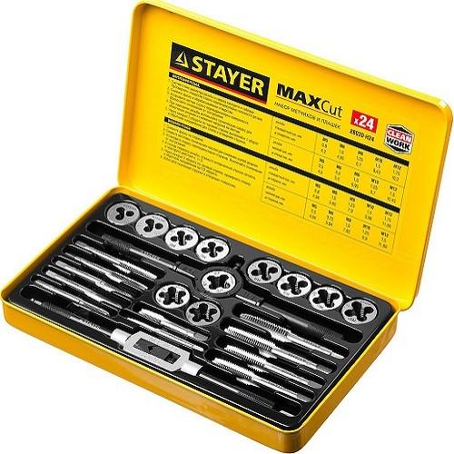 28020H24 — Предмета набор етчиков и плашекегированная сталь STAYER