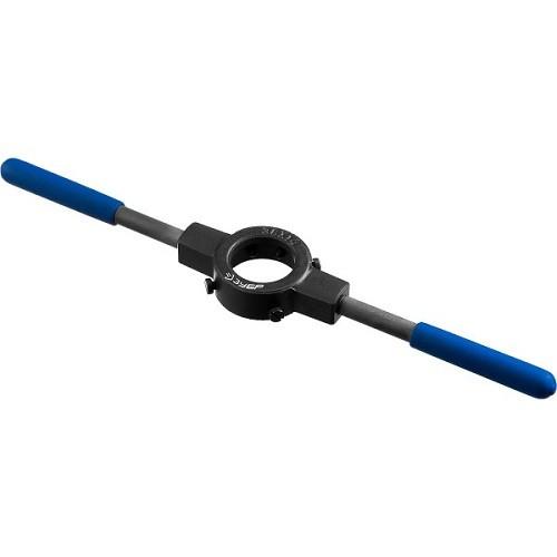 2815038 — Плашкодержатель зубр профессионал со стопорными винтами  сталь 45  посадочный диаметр  38 мм  высота 11 мм  общая длина  315 мм ЗУБР