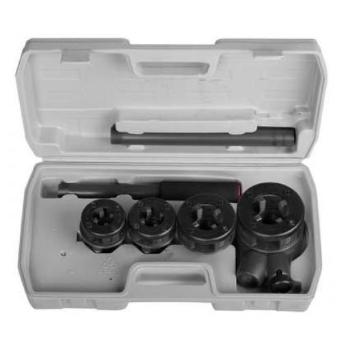 28260H4 — Набор STAYER PROFESSIONAL №4 резьбонарезной трубный в пластмассовом боксе  1/2  1 1/4  5 предметов STAYER