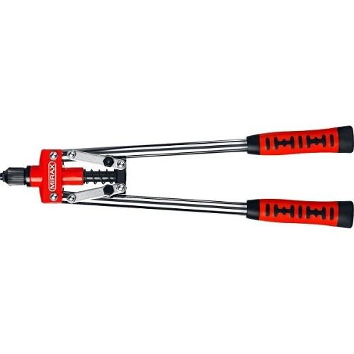 31034Z01 — Заклепочник двуручный  MIRAX 31034  для заклёпок D=3 2 / 4 0 / 4 8 мм из алюминия и стали  литой корпус MIRAX