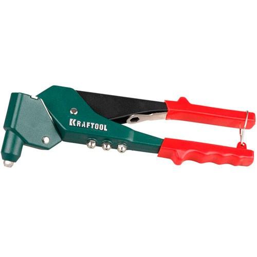 31176 — Заклепочник поворотный 360°  KRAFTOOL RX7 31176  для заклёпок D=2 44 8 мм  алюминий и сталь  D=2 44 0  нерж сталь  литой корпус KRAFTOOL