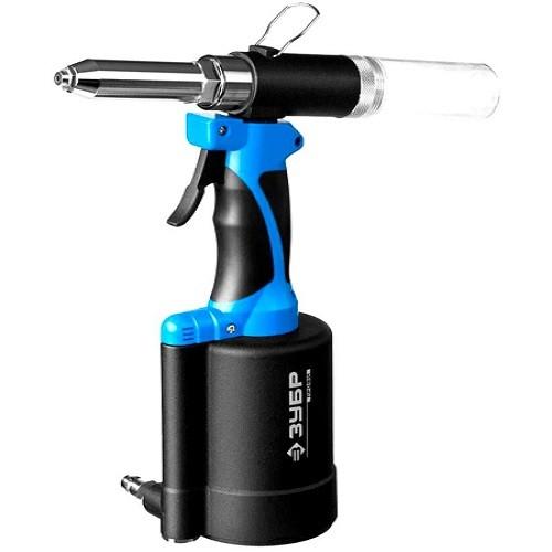 3128748 — Заклепочник зубр пневматический  корпус из композит материалов  для заклепок из нержав стали  2 43 244 8мм ЗУБР