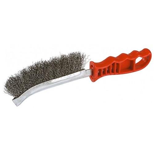 3509 — Щетка ручная однорядная витая стальная проволока STAYER