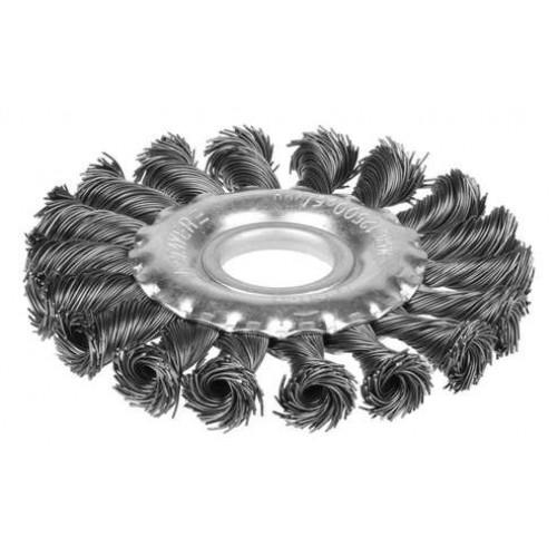 35120125 — Щетка дисковая для ушм жгутированная стальная проволока STAYER