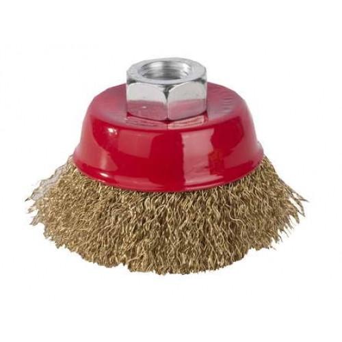 35125100Z01 — Щетка чашечная для ушм витая стальнаяатунированная про STAYER