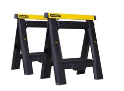 170559 — Козлы складные 2WAY ADJUSTABLE SAWHORSE TWIN PACK пластмассовые регулируемые по высоте STST17055 STANLEY