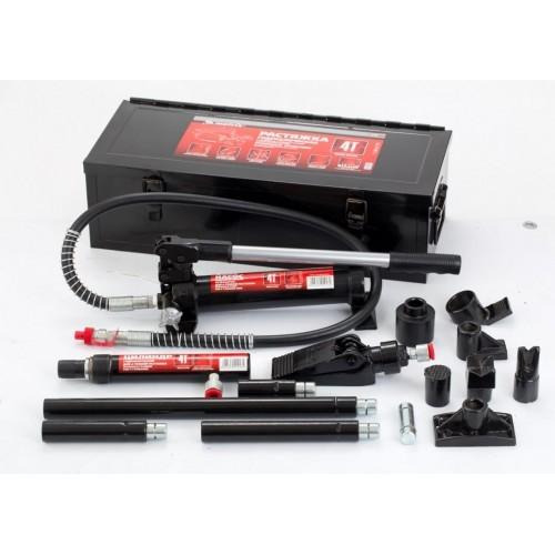 513145 — Растяжка гидравлическая, 4 т, набор из 16 предметов, 7 сменных насадок, в метал. кейсе MATRIX