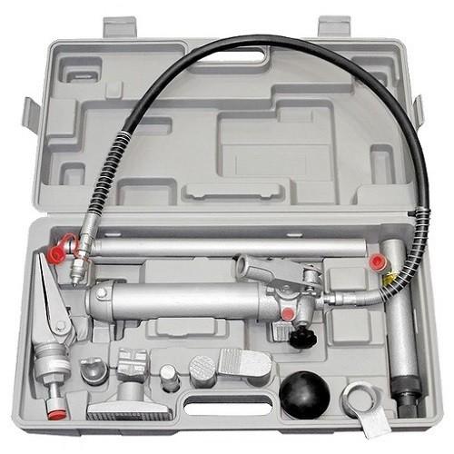 513345 — Растяжка гидравлическая, 4 т, набор из 17 предметов, 7 сменных насадок, в пласт. кейсе MATRIX