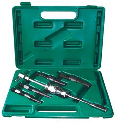 AE310012 — Съемник подшипников 48120 с удлиненными цанговыми захватами за внутреннюю обойму и обратным молотком в наборе, диапазон захватов 1032 мм JONNESWAY