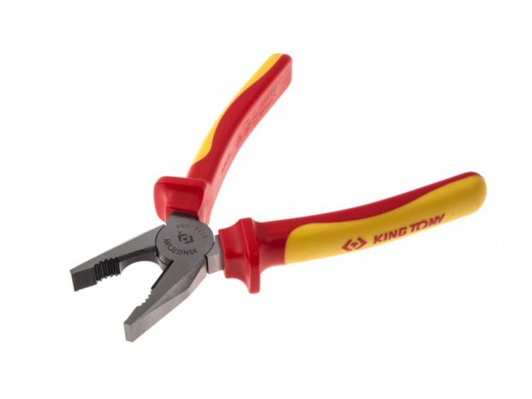 611608A — KING TONY пассатижи комбинированные 200 мм, диэлектрические KINGTONY