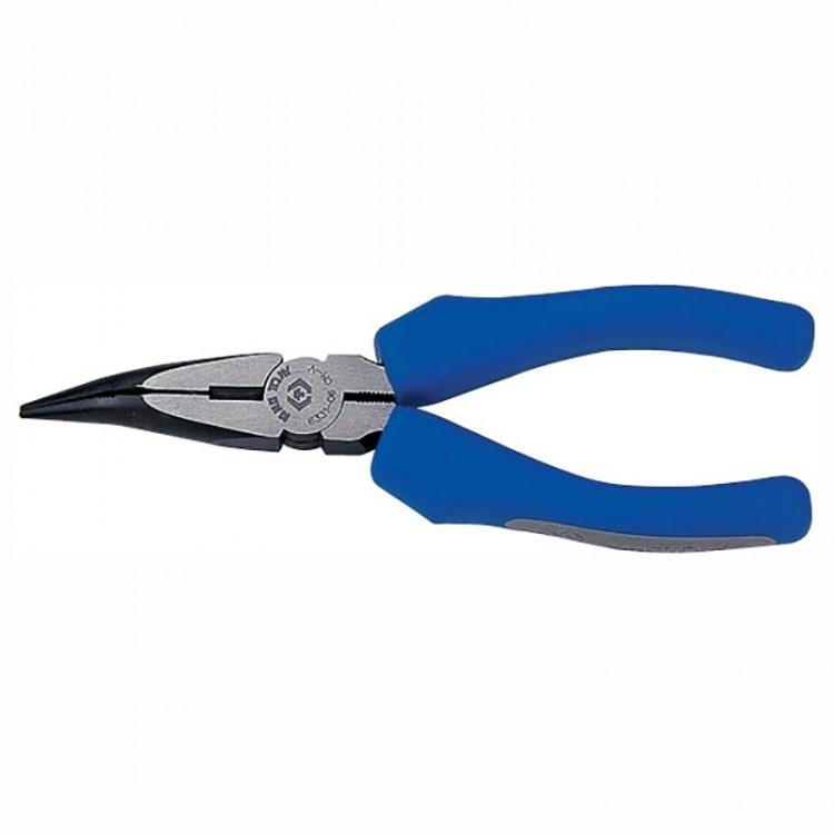 633106 — KINGTONYплоскогубцытонконосые160мм,загнутые KINGTONY