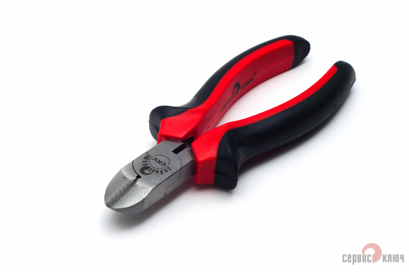 75163 — Бокорезы 160 мм сервис ключ (с красночерной ручкой, PROFFI ) СЕРВИС КЛЮЧ