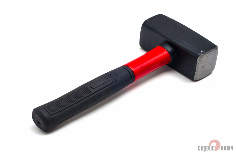 75420 — Кувалда 2 кг сервис ключ с фиберглассовой ручкой СЕРВИС КЛЮЧ