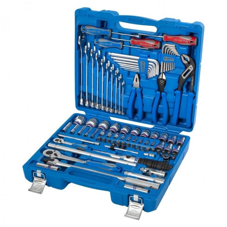 7587SR01 — Набор инструментов универсальный дюймовый предметов KINGTONY