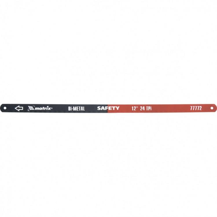 77772 — Полотна для ножовки по еталлу биметаллическое  MATRIX